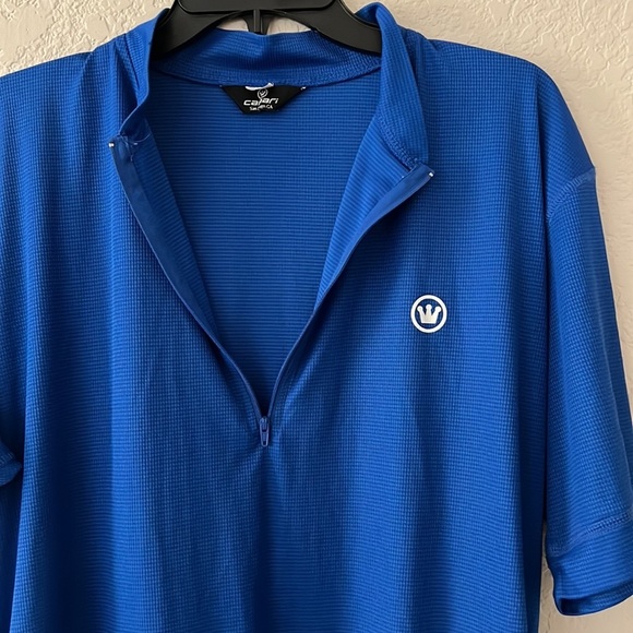 Canari Men’s Royal Blue 1/4 Zip Jersey. Like new. Size 2X - Picture 7 of 7